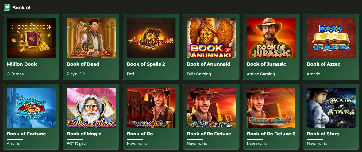 cleanwins casino book of slots