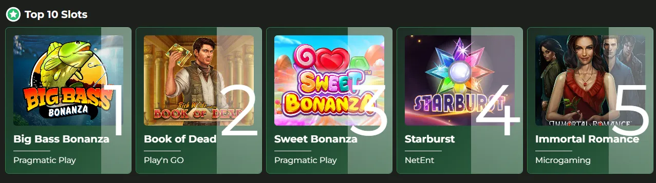 cleanwins casino top slots